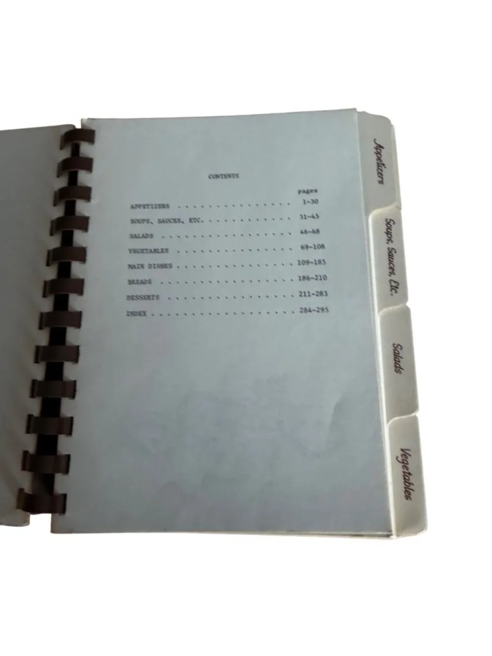 Sunmark Explores A World Of Cooking Cookbook Recipes VTG 1980 Typewriter Typed